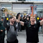 Fiesta en el Aeropuerto de Málaga
