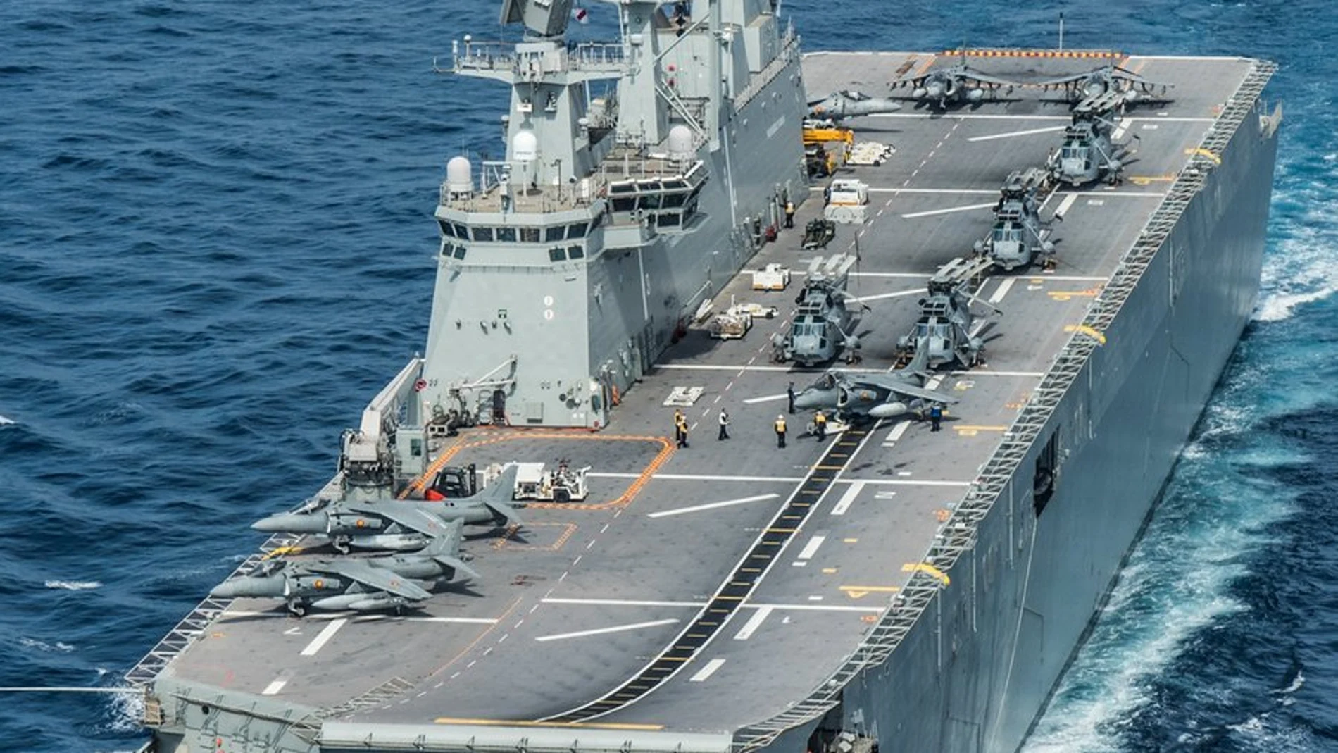 El Grupo de Combate Expedicionaria Dédalo 23 de la Armada