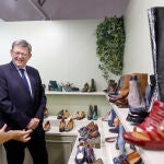 El president de la Generalitat, Ximo Puig, acude a la feria del calzado de Milán (MICAM)