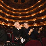 Paco Mir, Joan Gràcia y Carles Sans, en el Liceu, el escenario en el que dijeron adiós