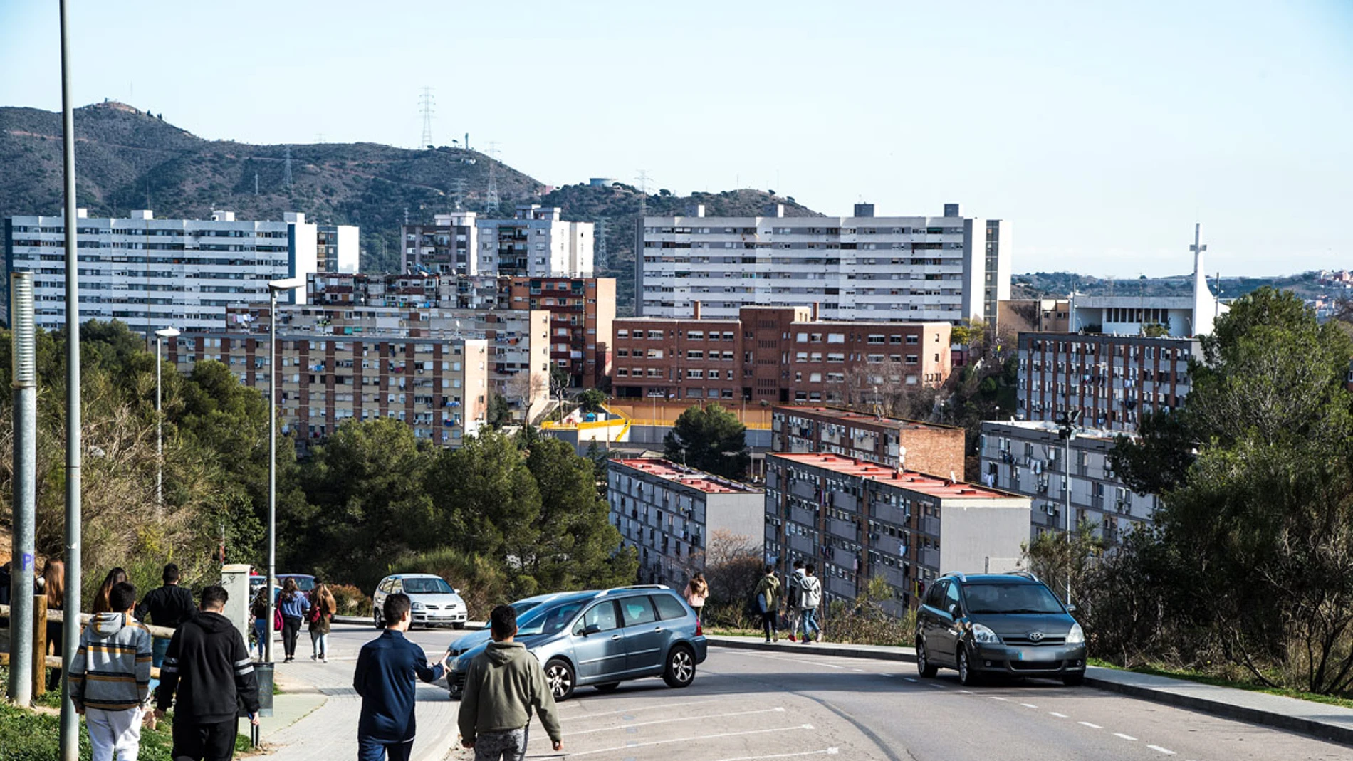 Ciutat Meridiana, en la capital catalana