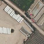 MURCIA.-Sucesos.- Varios animales muertos en el incendio, ya extinguido, de una granja en la carretera de Totana dirección Aledo