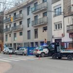 La calle del terrible suceso, en Sallent 