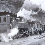 El Ferrocarril de Langreo (en la imagen) fue el cuarto que se construyó en España y el primero de carácter industrial 
