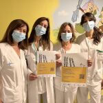Enfermeras del servicio de Pediatría del Hospital de Segovia participantes en el programa