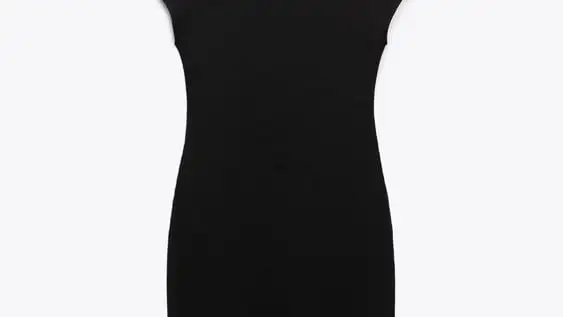 Vestido corto punto stretch