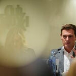 Albert Rivera en un acto del Club Siglo XXI