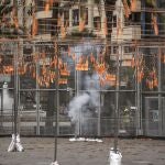 Fallas.- La primera 'mascletà' de 2023 descarga 90 kilos de pólvora con un disparo "innovador pero tradicional"