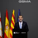 Felipe VI inaugura el Mobile World Congress de las tendencias con la vista puesta en Ucrania