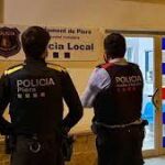 Un agente de la Policía Local de Piera y un mosso d'esquadra 