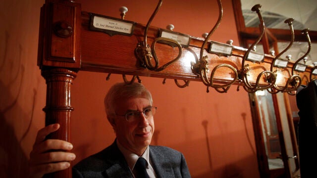  José Manuel Sánchez Ron en la Real Academia Española