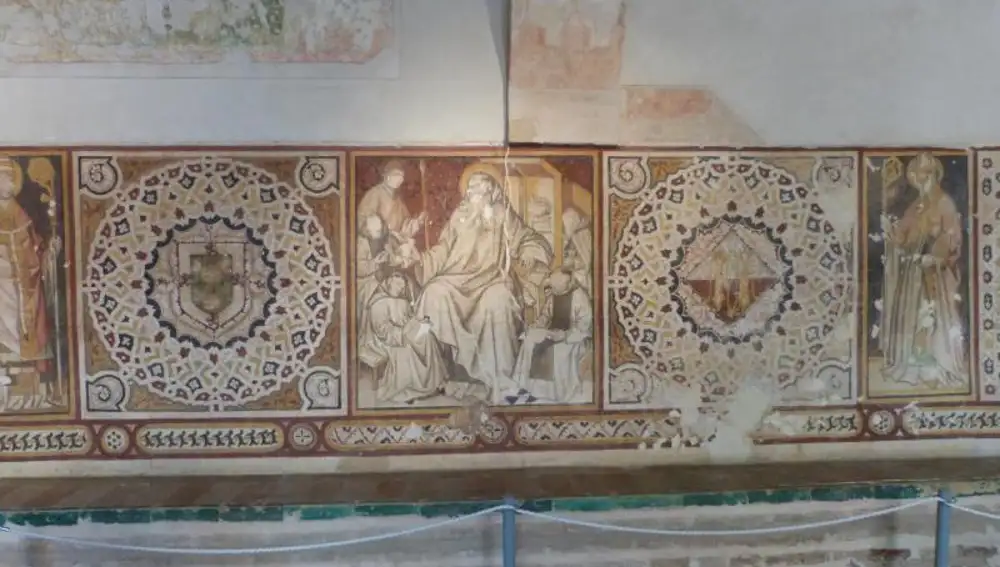 Fresco en el Monasterio de San Isidoro del Campo