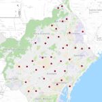 Mapa con los mercados municipales de Barcelona