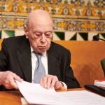 Jordi Pujol en la presentación del libro "L'Última Conversa"