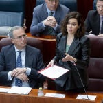 MADRID.-VÍDEO: Ayuso, preguntada por la Kitchen: "Lo que pudiera o no ocurrir en el Gobierno de Rajoy, hizo cambiarlo"