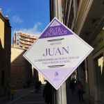 Una de las señales de la ruta