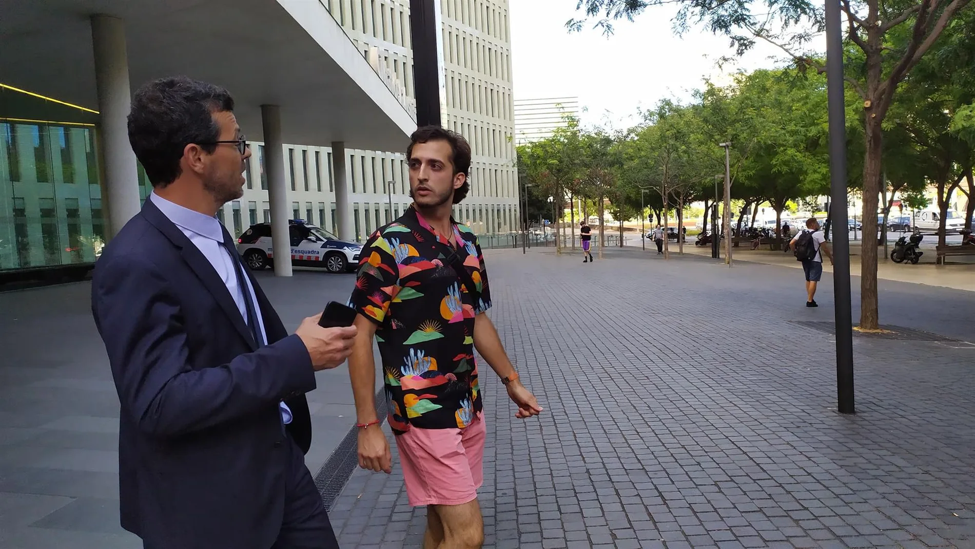El acusado, después de conocer la sentencia