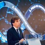 Martínez-Almeida, en noviembre, durante la presentación de "Madrid Capital Digital"