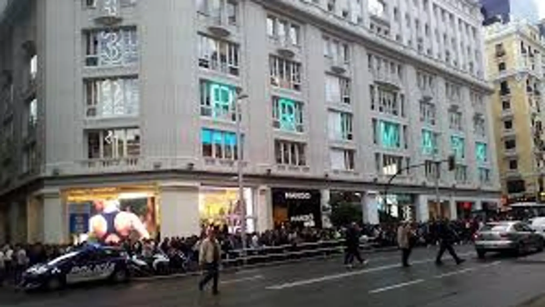 Inditex abrirá (otra) macrotienda de mil metros cuadrados en Gran Vía