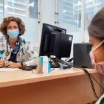 Consulta de pediatría en un centro de salud
