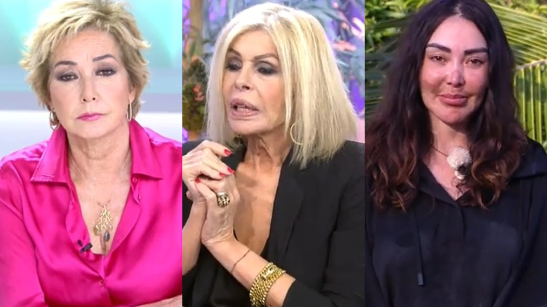 Ana Rosa Quintana, Bibiana Fernández y Patricia Donoso