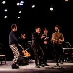 Desde la izda., Antonio Moreno, Tomás de Perrate, Paco de Amparo y Pepe Fernández