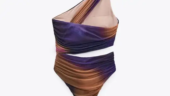 Bañador tul estampado (trasero)