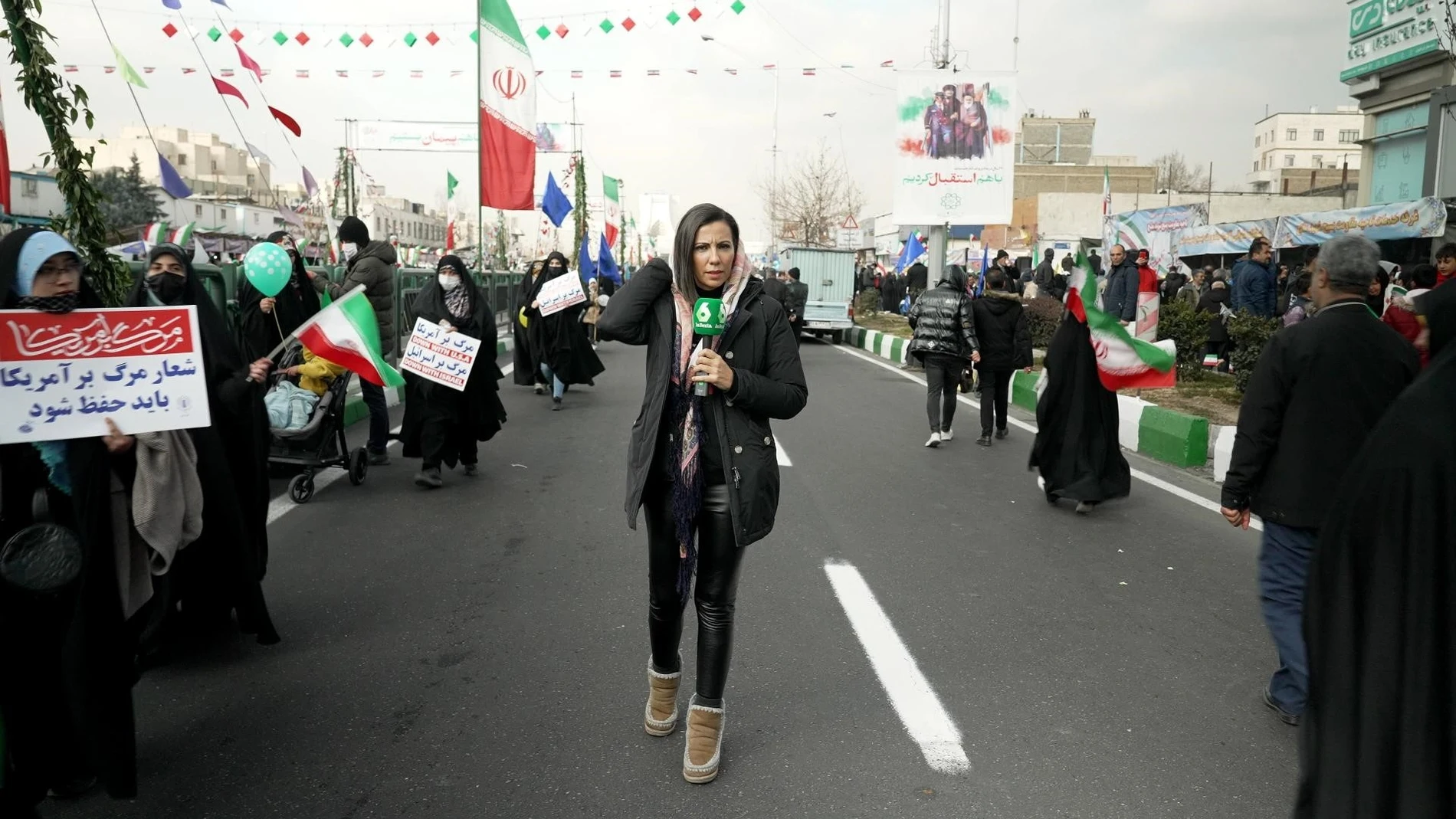 Ana Pastor viaja a Irán con 'El Objetivo'.