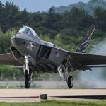 Imagen del caza surcoreano KF-21 Boramae