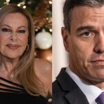 Montaje de Ana Obregón y Pedro Sánchez