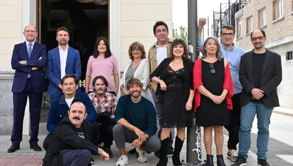 Los directores y parte del reparto de 'La que se avecina'