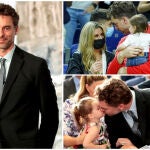 Pau Gasol, su mujer Catherine y sus hijos