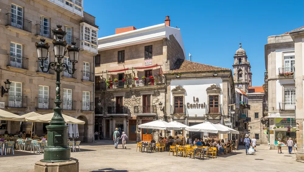La Plaza de la Constitución de Vigo