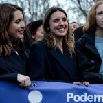 Ángela Rodríguez Pam e Irene Montero