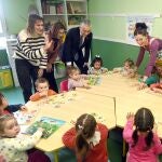  La consejera de Educación, Rocío Lucas, visita un centro de Educación Infantil en Aranda de Duero