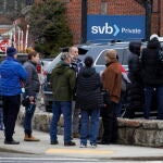 Silicon Valley Bank branch after US Government takes over