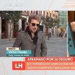 Víctor Clavijo entró en directo
