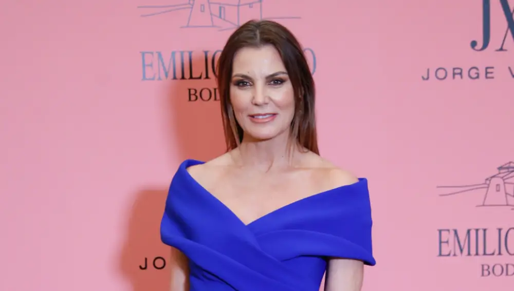 Mar Flores en el photocall de Jorge Vázquez