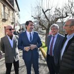 Suárez-Quiñones, antes de participar en Riello en la jornada sobre reto demográfico