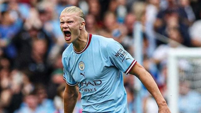 Erling Haaland, delantero del City