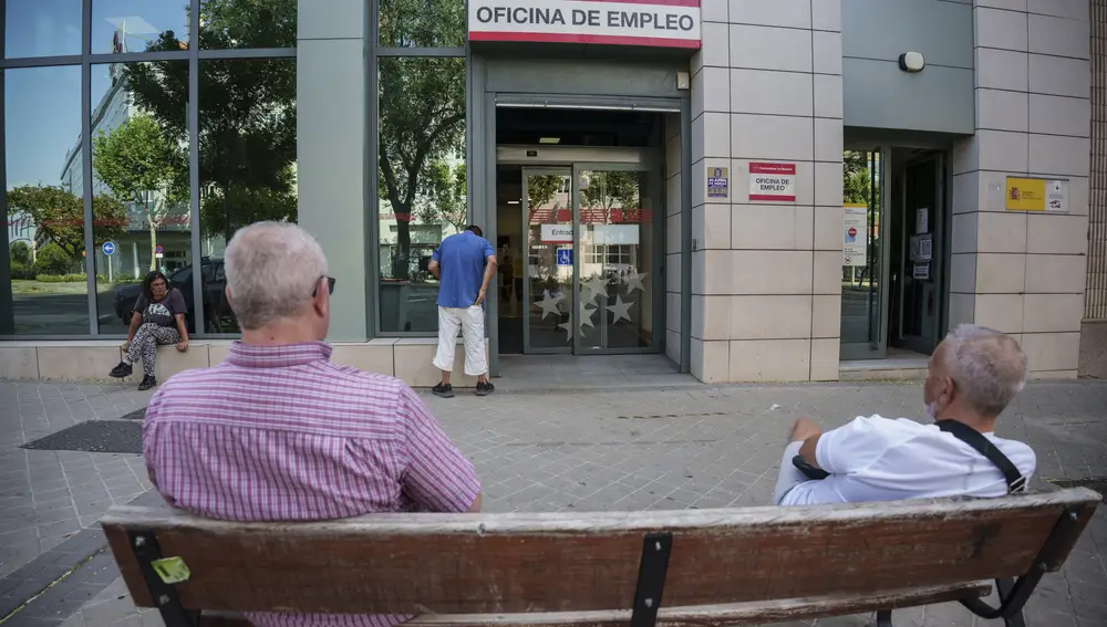 Una oficina de servicio publico de empleo, INEM