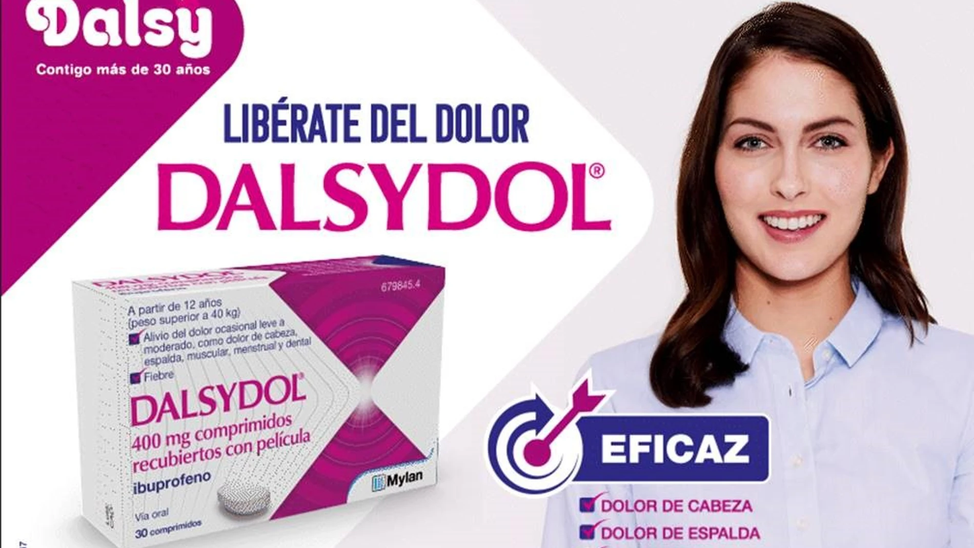 Viatris lanza Dalsydol, eficaz frente al dolor ocasional leve o moderado, en adultos y adolescentes