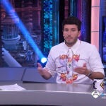 Sebastián Yatra y Pablo Motos en 'El Hormiguero'