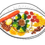 Comida para la buena salud ocular