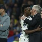 Ancelotti sobre Vinicius: "Es el mejor del mundo"