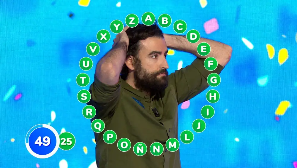 Rafa gana el rosco final frente a Orestes en Pasapalabra