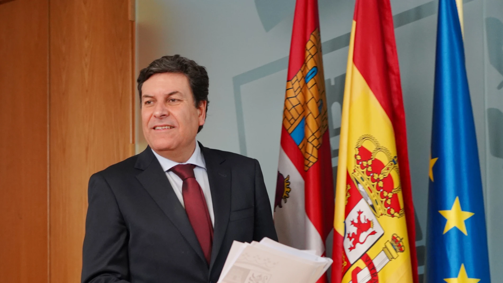 El portavoz de la Junta, Carlos Fernández Carriedo