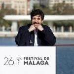 Pablo Maqueda en la presentación de su película, La Desconocida