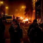 Detenidas 61 personas en la segunda jornada de disturbios en París en protesta por la reforma de las pensiones