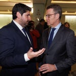 MURCIA.-Núñez Feijóo interviene este sábado en un acto en Cartagena junto a López Miras y Arroyo